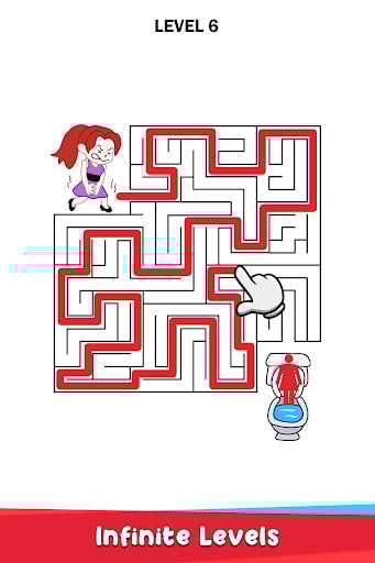 Screenshot Toilet Rush Race: Draw Puzzle