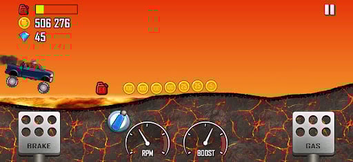 Screenshot Hill Climb Racing