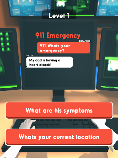 Screenshot 911 Emergency Dispatcher