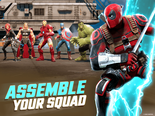Screenshot MARVEL Strike Force: Squad RPG