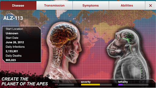 Screenshot Plague Inc.