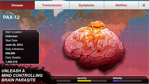 Screenshot Plague Inc.