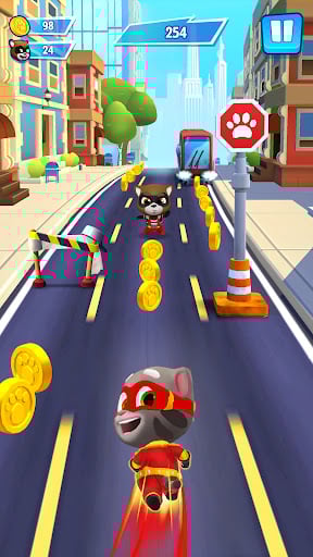 Screenshot Talking Tom Hero Dash