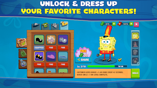 Screenshot SpongeBob: Krusty Cook-Off