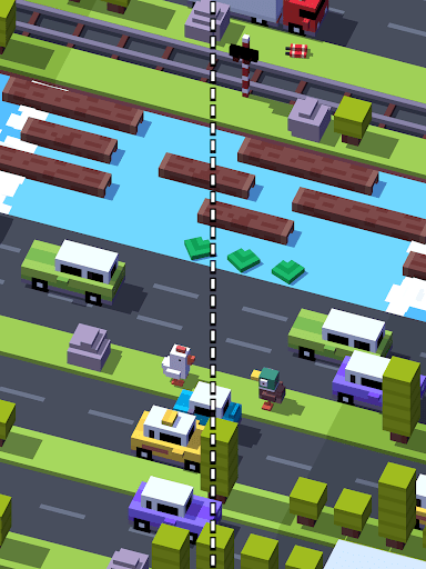 Screenshot Crossy Road