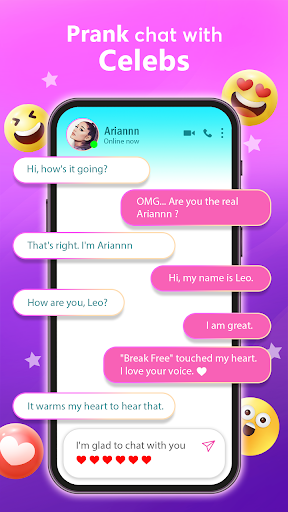 Screenshot Idol Prank Video Call & Chat