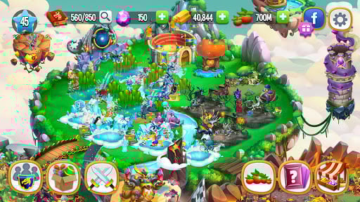 Screenshot Dragon City Mobile