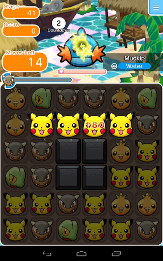 Screenshot Pokémon Shuffle Mobile