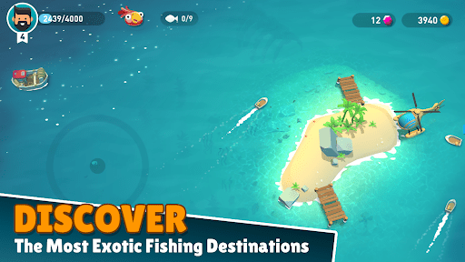 Screenshot Creatures of the Deep: Fishing