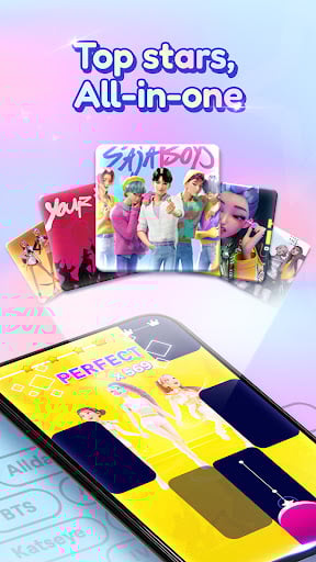 Screenshot Kpop Tiles: Piano Rhythm Game